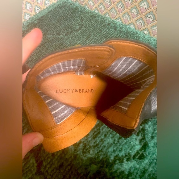 Lucky Brand Raisa Black Ankle Boots - Picture 3 of 7